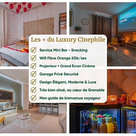 Appartamento Luxury Cinephile - Netflix - 2 Balcons - Garage Prive - Minibar Grenoble Esterno foto
