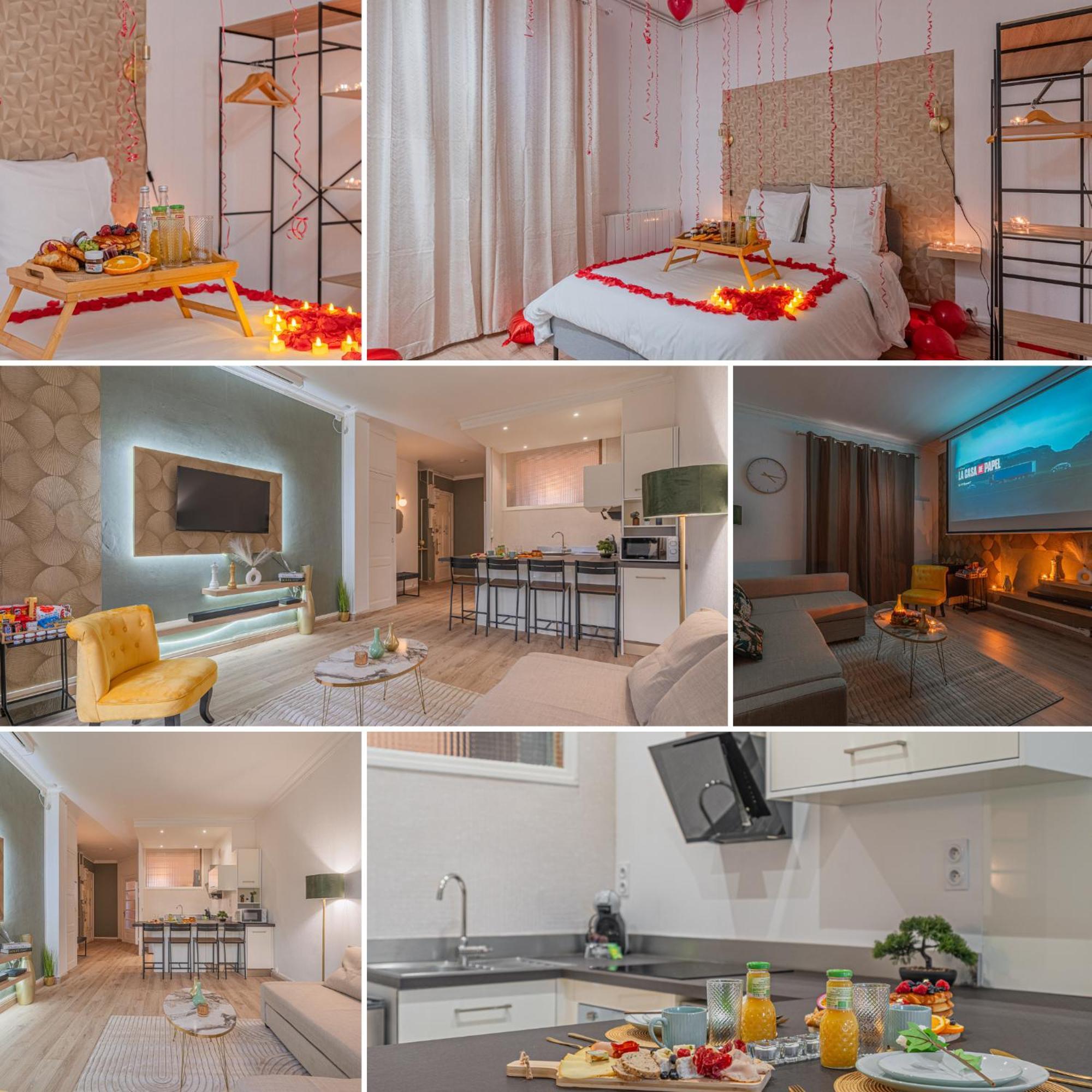 Appartamento Luxury Cinephile - Netflix - 2 Balcons - Garage Prive - Minibar Grenoble Esterno foto